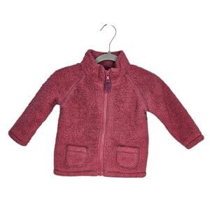 Boden Coral Fleece Jacket